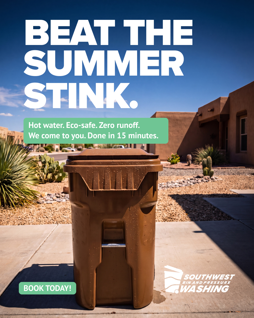 Southwest Bin summer promotion Las Cruces
